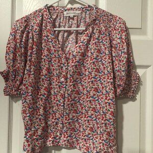 Brass & Roe by cts Floral Print  Flower Top